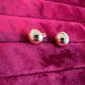 Gold tone Clip OnEarrings